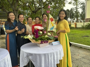 Hội thi cắm hoa năm học 2023-2024