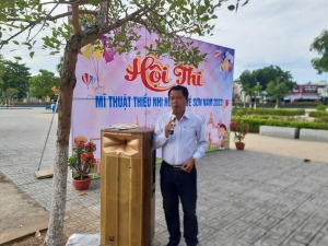 Hội thi Mỹ thuật thiếu nhi huyện Quế Sơn năm 2023