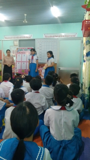 SINH HOẠT CHUYÊN MÔN: “TIẾT ĐỌC THƯ VIỆN” Ở TRƯỜNG TIỂU HỌC HƯƠNG AN