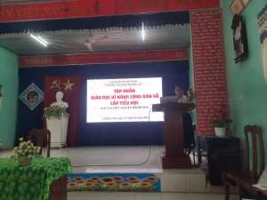 TẬP HUẤN DẠY HỌC KĨ NĂNG CÔNG DÂN SỐ