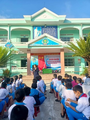 TRƯỜNG TH HƯƠNG AN PHÁT ĐỘNG THÁNG HÀNH ĐỘNG BÌNH ĐẲNG GIỚI NĂM 2023